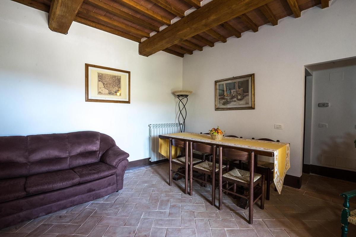 Appartamento con vista panoramica Pienza Esterno foto